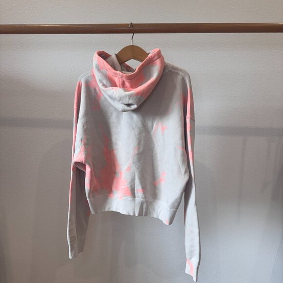 Women's Jordan Heritage Tie Dye Hoodie DM5238-104 | Rare | Cream Neon Orange | - Picture 4 of 12